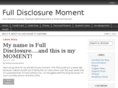 fulldisclosuremoment.com