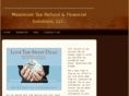 maxtaxrefunds.com