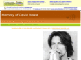 memoryofdavidbowie.com