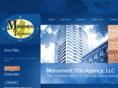 monumenttitleagency.com