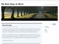mybestdaysatwork.com