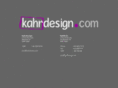 kahrdesign.com