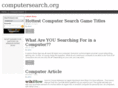 computersearch.org