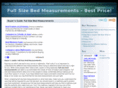 fullsizebedmeasurements.org