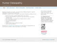 hunterosteopathy.com