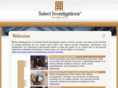 selectinvestigations.com