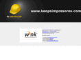 keopsimpresores.com