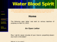 waterbloodspirit.com