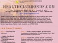 healthclubbonds.com