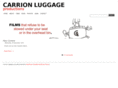 carrionluggage.com