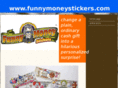funnymoneystickers.com
