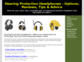 hearingprotectionheadphoneoptions.com