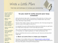 writealittlemore.com