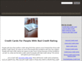 creditcardsforpeoplewithbadcreditrating.com