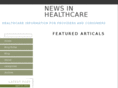newsinhealthcare.com