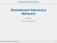skateboardadvocacynetwork.org