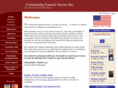 communityfuneralservice.net