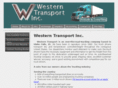 westerntransportinc.com
