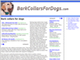 barkcollarsfordogs.com