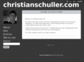 christianschuller.com