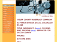 deltacountyabstractcompany.com