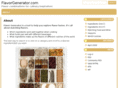 flavorgenerator.com