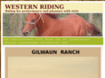 gilwaunwesternridingranch.com