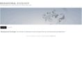 behaviouralecology.com