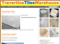 travertinetileswarehouse.com