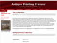 antiqueprintingpresses.com