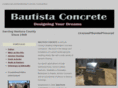 bautistaconcrete.com