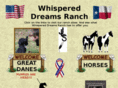 whispereddreamsranch.com