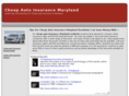 cheapautoinsurancemaryland.com
