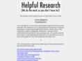 helpfulresearch.com