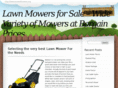 lawnmowerforsale.org
