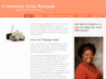 aheavenlybodymassage.com