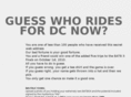 guesswhoridesfordc.com