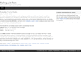 mailinglisttools.com