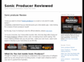 sonicproducerreviewed.net