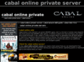 cabal-private-server.info