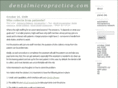 dentalmicropractice.com