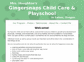 gingersnapschildcare.com