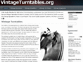 vintageturntables.org