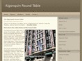 algonquinroundtable.org