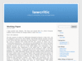 lawcritic.com
