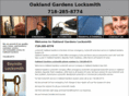 locksmithoaklandgardens.com