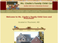 cindieschildcare.com