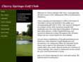 cherryspringsgolfclub.com