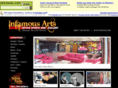 infamousartsgallery.com
