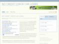 nocreditcheckcarloans.net